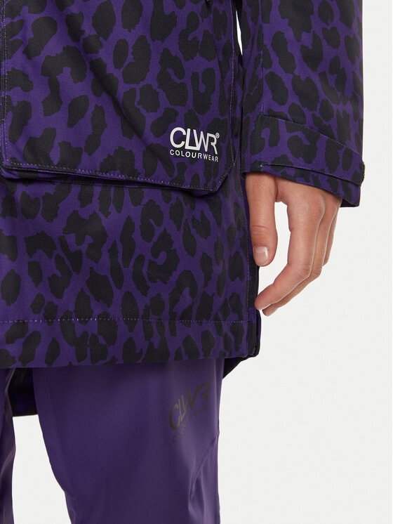 Colourwear Colourwear Lyžiarska bunda Gritty Parka W 7010316 Čierna Regular Fit