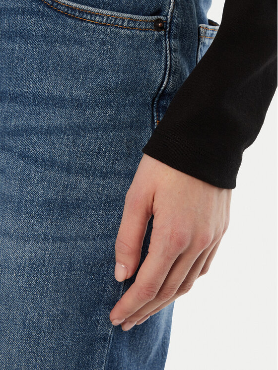 HUGO HUGO Majica Della 50537288 Crna Slim Fit