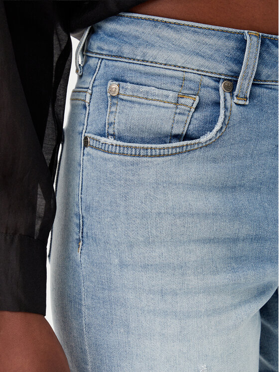 Liu Jo Liu Jo Jeansshorts UA5076 DS615 Himmelblau Regular Fit