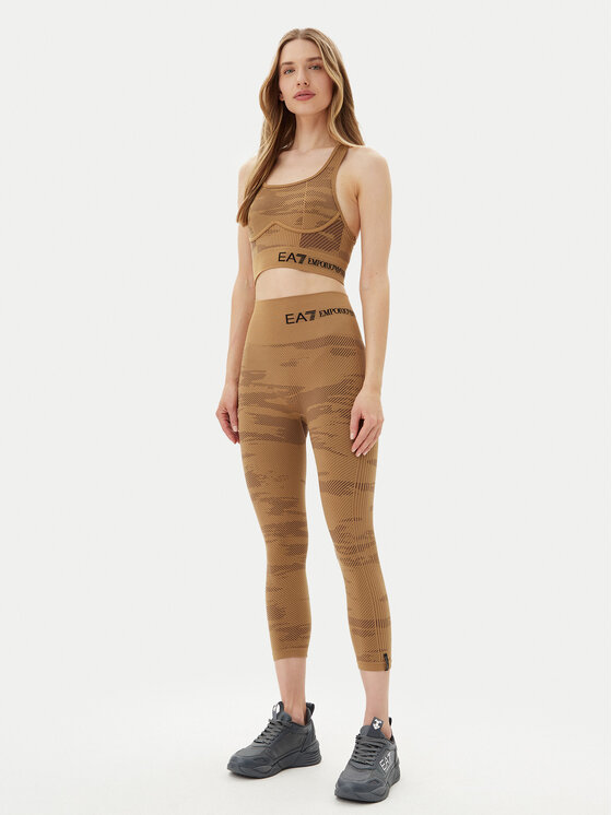 EA7 Emporio Armani EA7 Emporio Armani Sportski grudnjak 7W000517 AF13714 U6054 Smeđa