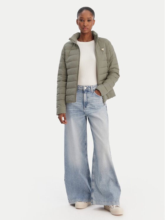 Guess Guess Преходно яке V4YL04 WF3X0 Бежов Regular Fit