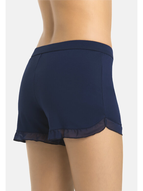 Teyli Teyli Piżama 236 Niebieski Skinny Fit