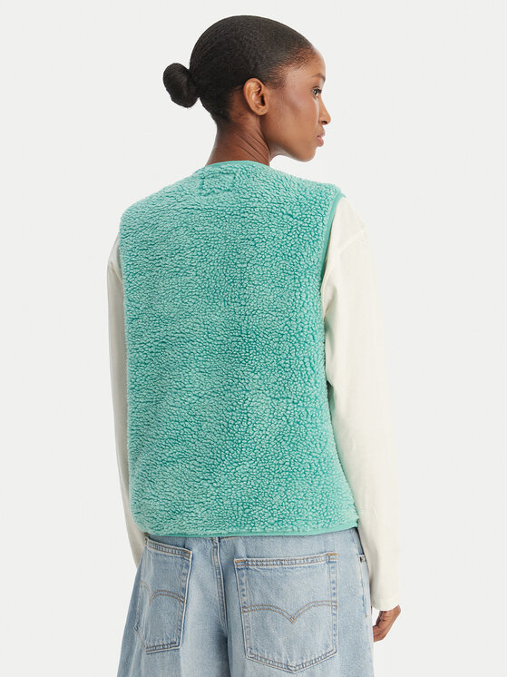 Roxy Roxy Smanicato Iconic Twon Vest ERJPF03235 Verde Regular Fit