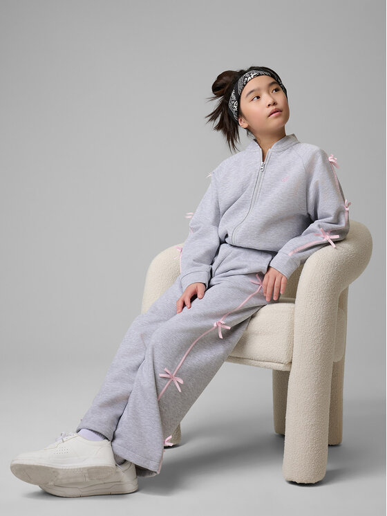 4F 4F Bluza BOW MOTION Szary Loose Fit