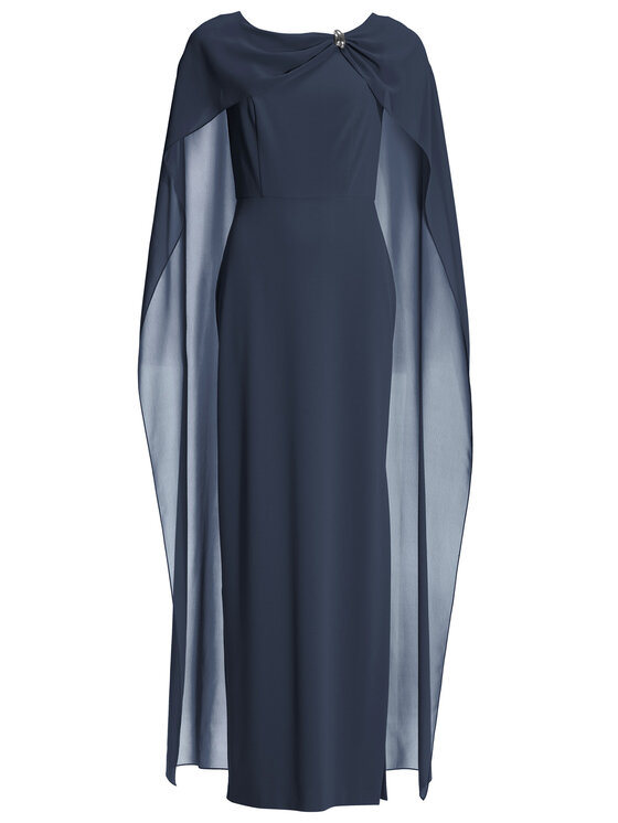 Swing Swing Večernja haljina 5AK11900 Tamnoplava Regular Fit