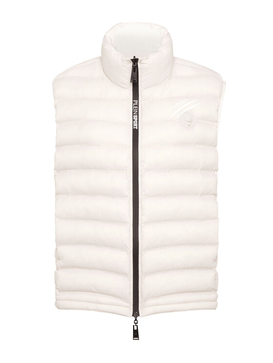 Plein Sport Plein Sport Športová vesta 23969 Biela Regular Fit