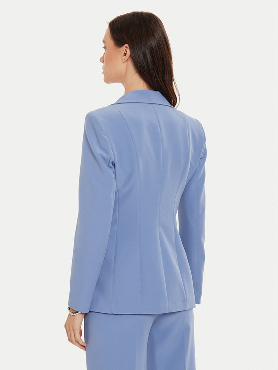 Maryley Maryley Marynarka 24IB139/43SH Niebieski Regular Fit