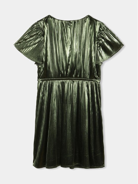 MICHAEL KORS KIDS MICHAEL KORS KIDS Rochie de zi R12172 Verde Regular Fit