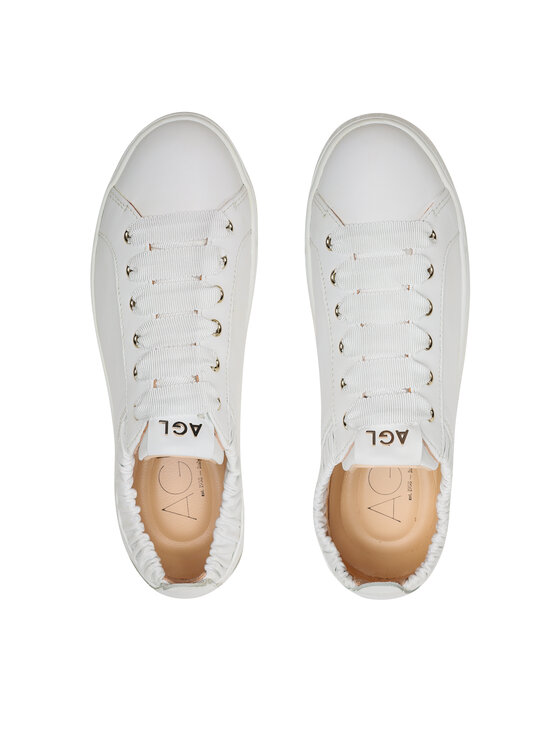 AGL AGL Sneakersy Suzie D936001PGKT018A634 Biały
