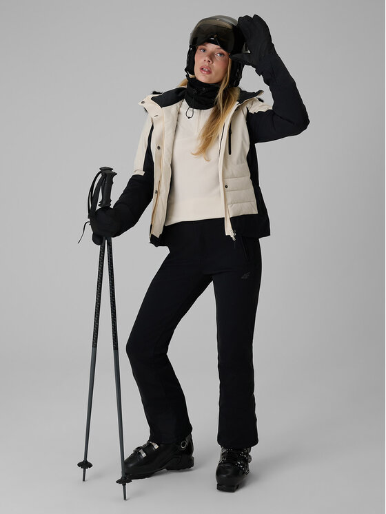 4F 4F Spodnie narciarskie SKI CLASSIC Czarny Regular Fit