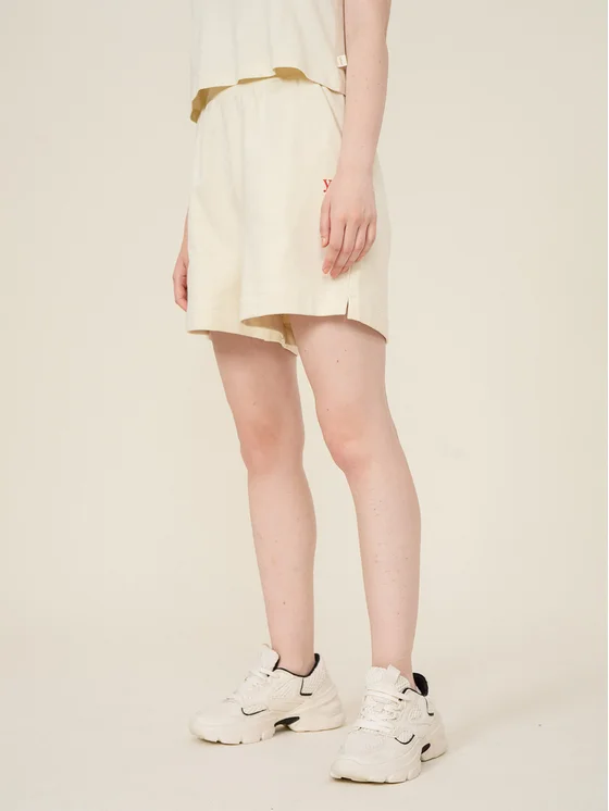 Outhorn Sportshorts OTHSS23TSHOF112 Écru Relaxed Fit