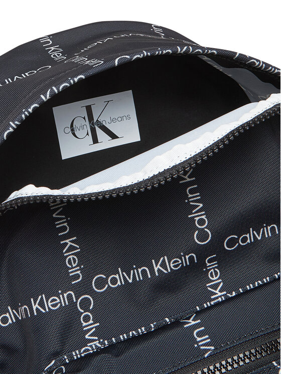 Calvin Klein Jeans Calvin Klein Jeans Hátizsák City Grid Aop IU0IU00711 Fekete