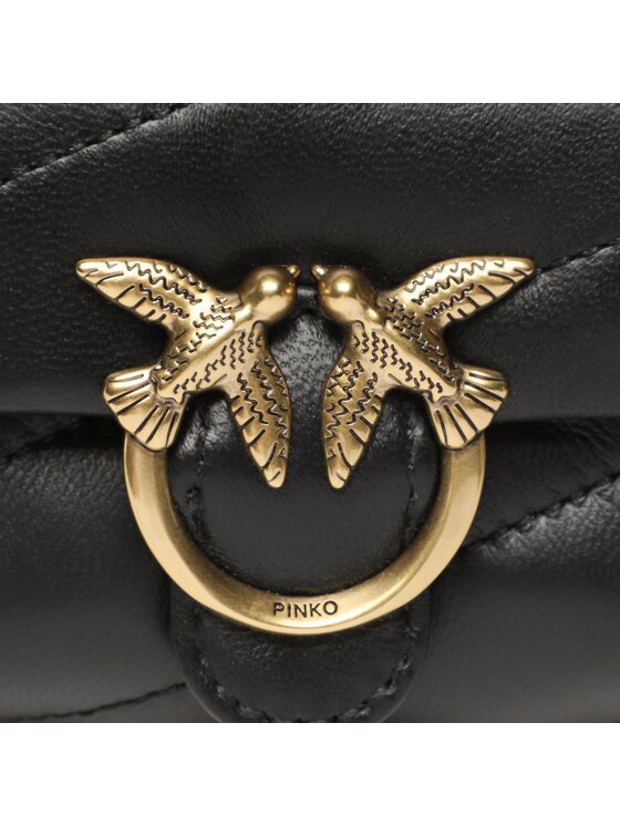 PINKO Pinko Ročna torba Love Micro Puff C PE 23 PCPL 100041 A0F2 Črna