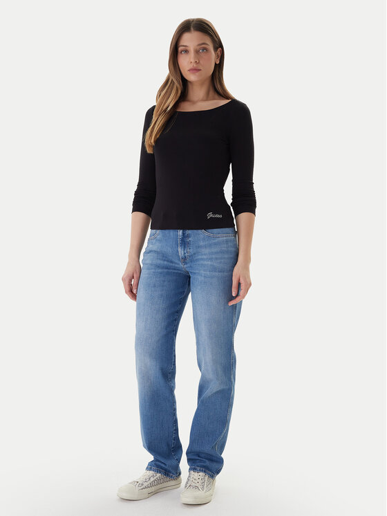 Guess Jeans Guess Jeans Teksad W5YA0I D0022 Sinine Boyfriend Fit