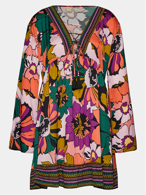 Maaji Maaji Vestito da spiaggia PT2162CTU001 Multicolore Relaxed Fit