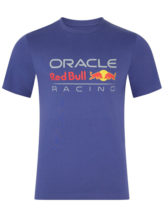 Red Bull Racing Red Bull Racing T-Shirt Large Logo 2025 Niebieski Regular Fit