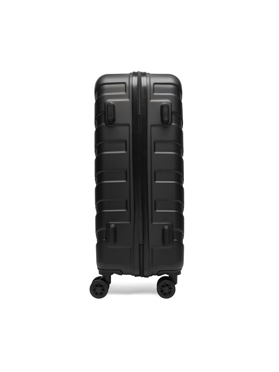 GINO ROSSI Gino Rossi Μεσαία Βαλίτσα GIN-M-001-05-BLACK Μαύρο