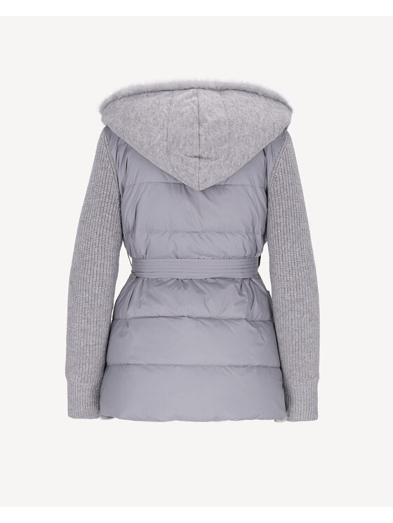 Castellani Castellani Kurtka zimowa Kurtka Aspen Szary Regular Fit