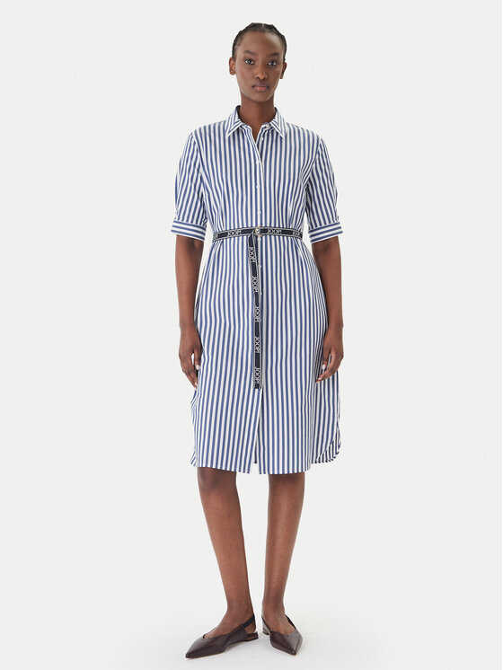 JOOP! JOOP! Košeľové šaty Dominique2 30101380 Tmavomodrá Regular Fit