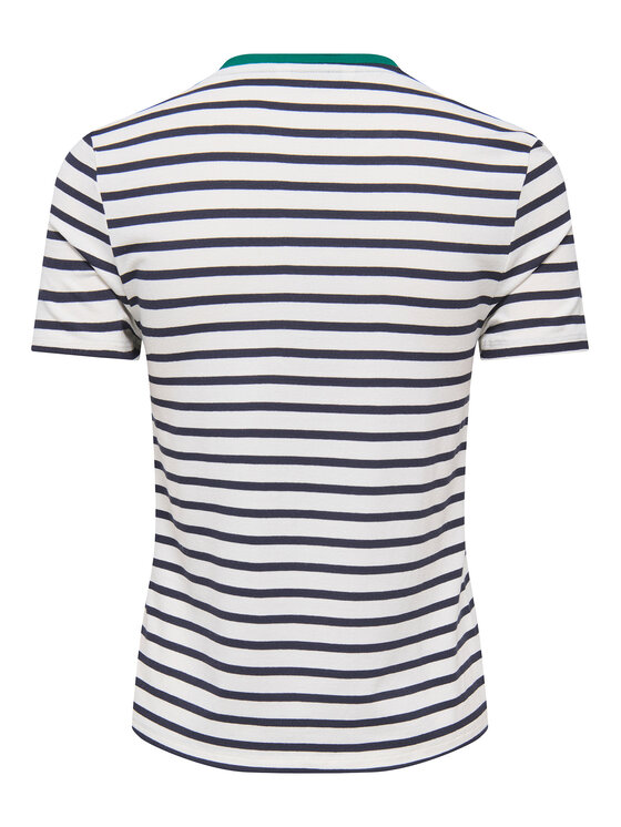 ONLY ONLY T-Shirt Heart 15318959 Bílá Regular Fit