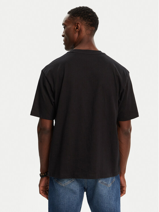 Guess Jeans Guess Jeans T-Shirt M4YI46 K8FQ4 Černá Regular Fit