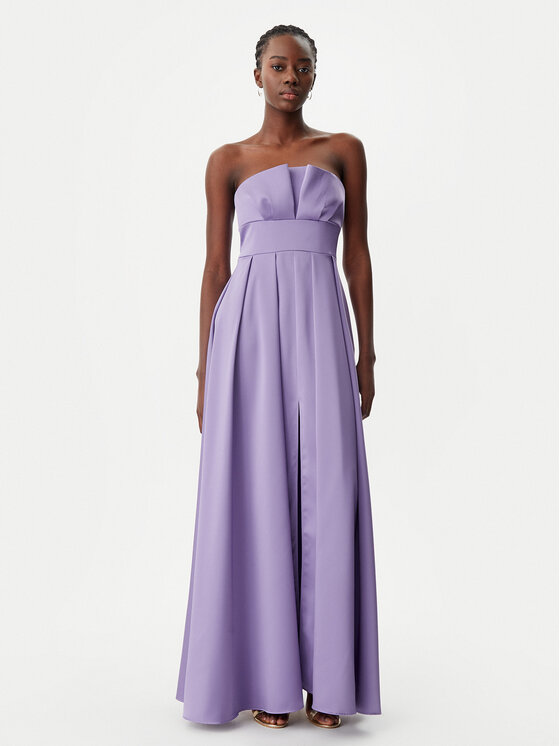 Rinascimento Rinascimento Vakarinė suknelė CFC0019824002 Violetinė Regular Fit