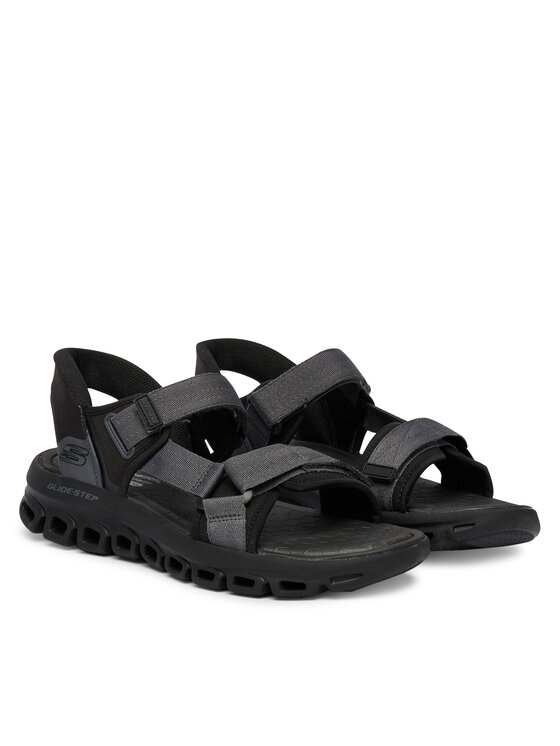 Skechers Skechers Σανδάλια Glide Step Sandal 233382/BBK Μαύρο
