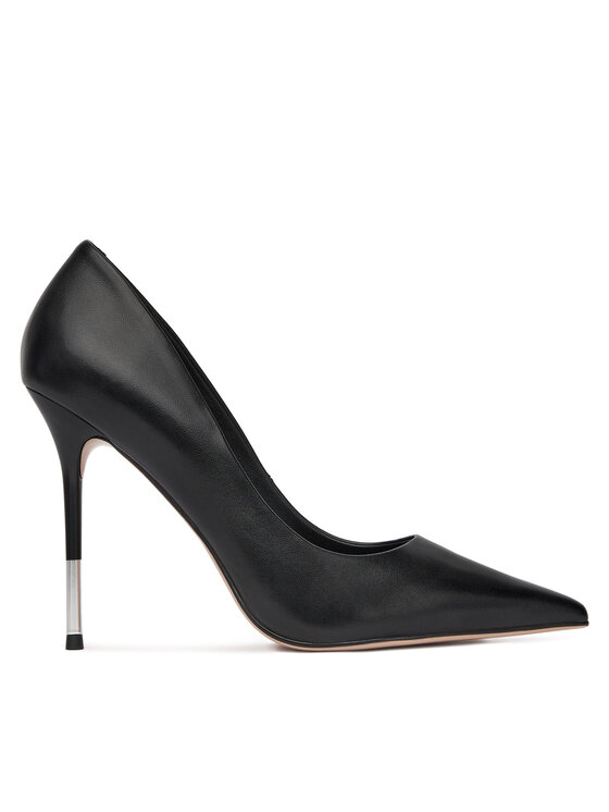 Pantofi cu toc subțire Eva Minge THYME-LT934-35 Negru