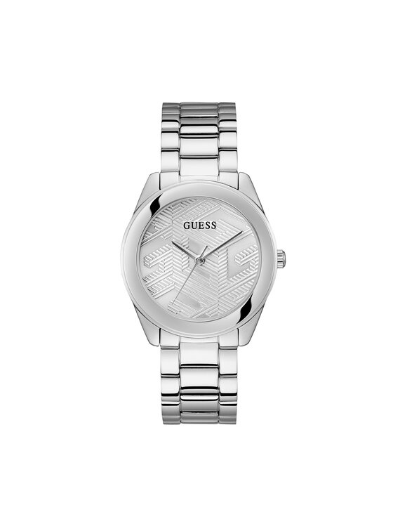 Guess Guess Damenuhr Cubed GW0606L1 Silberfarben