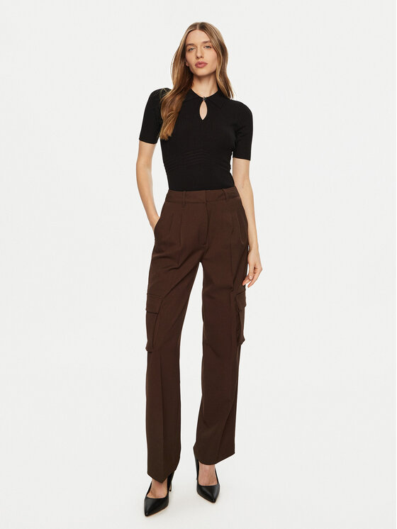 Guess Guess Svetr W5RR10 Z2Y72 Černá Regular Fit