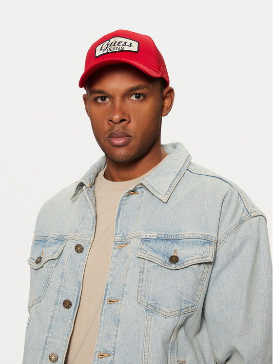 Guess Jeans Guess Jeans Baseball sapka M5RZ17 WF8V1 Piros