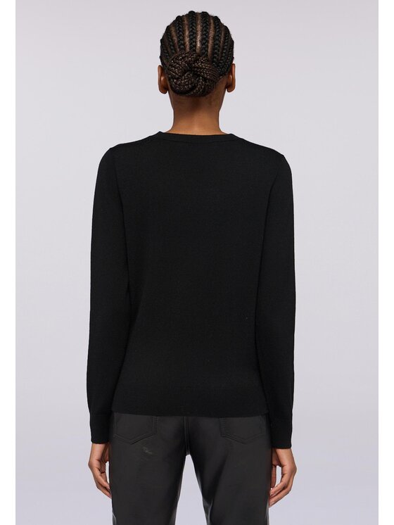 Trussardi Trussardi Maglione M0126001158N033 Nero Regular Fit