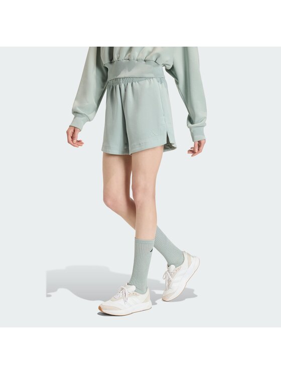 adidas adidas Sportshorts Soft Lux KA6996 Grün Loose Fit