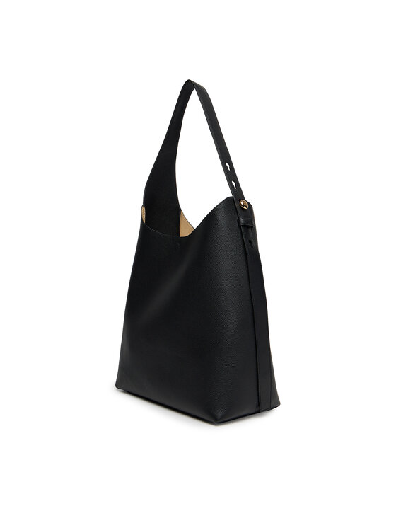 Tory Burch Tory Burch Ročna torba Romy Hobo 170964 Črna