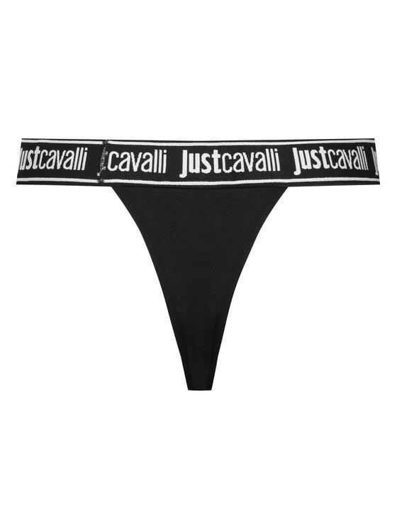 Just Cavalli Just Cavalli Komplet stringów 81PAJU01 CJUT2 Czarny