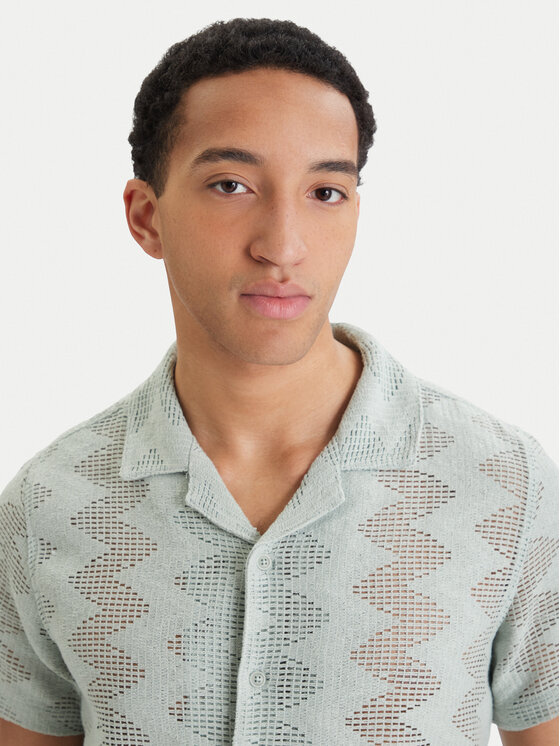 Guess Guess Krekls M6GP46 K3236 Zaļš Regular Fit