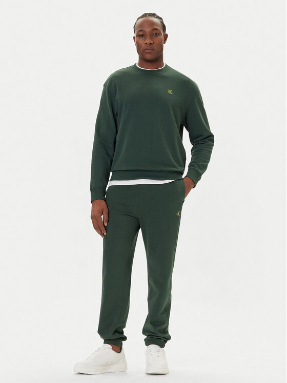 Calvin Klein Jeans Calvin Klein Jeans Sweatshirt LV04RC296G Grün Regular Fit