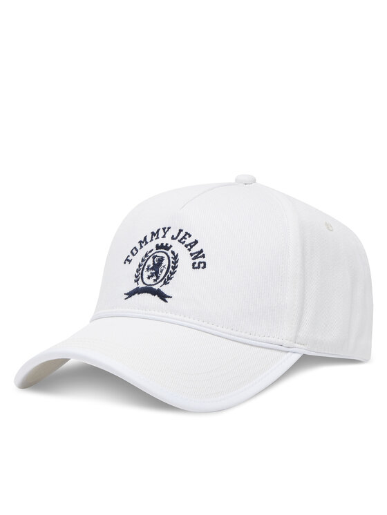 Tommy Jeans Șapcă Cool Summer AW0AW17315 Écru