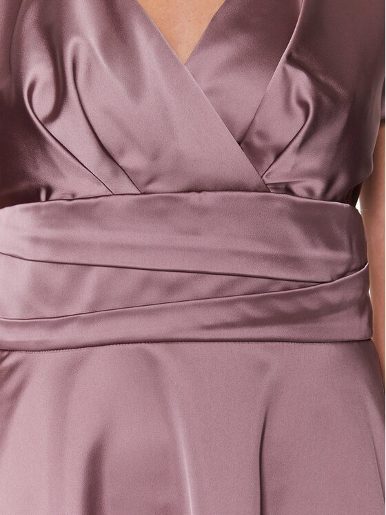 Swing Swing Kokteilinė suknelė 5AE05200 Violetinė Regular Fit