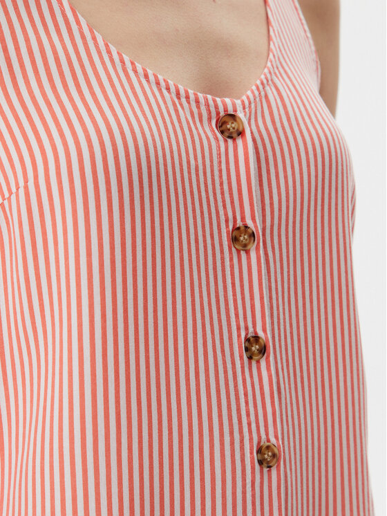 Vero Moda Vero Moda Top Bumpy 10325830 Czerwony Standard Fit
