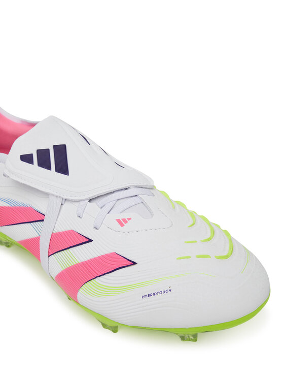 adidas adidas Futbalové topánky Predator Pro Fold-Over Tongue Firm Ground JR0440 Biela