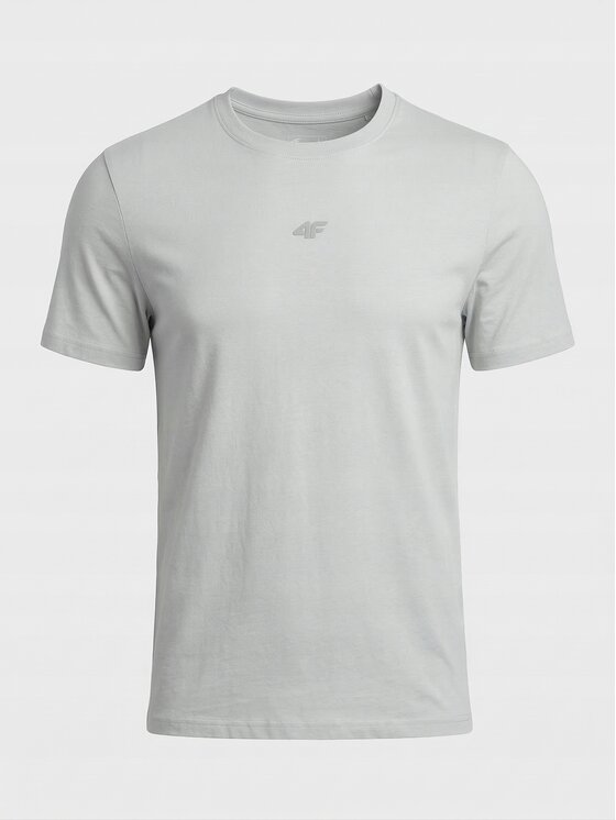 4F 4F T-Shirt Z-TTSHM3947-3-B Biały Regular Fit