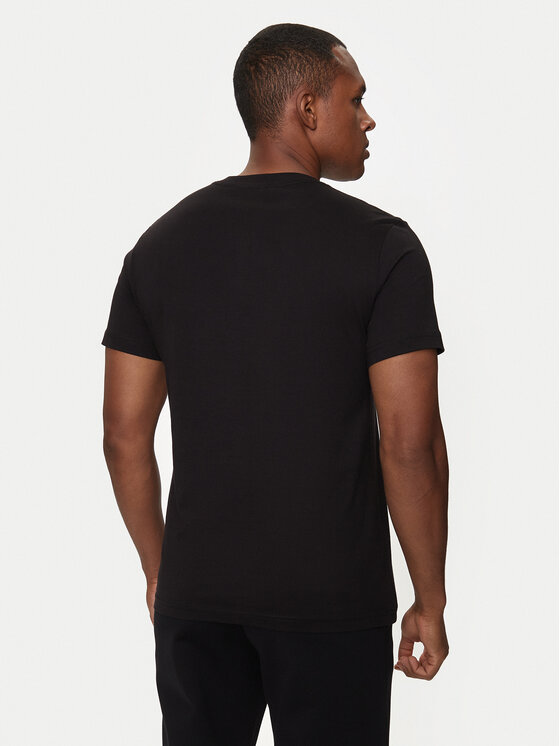 Versace Jeans Couture Versace Jeans Couture T-Shirt 76GAHT02 Černá Regular Fit