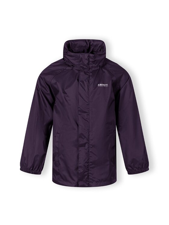 minoti minoti Kurtka przeciwdeszczowa 27KMJACKET4 Fioletowy Regular Fit