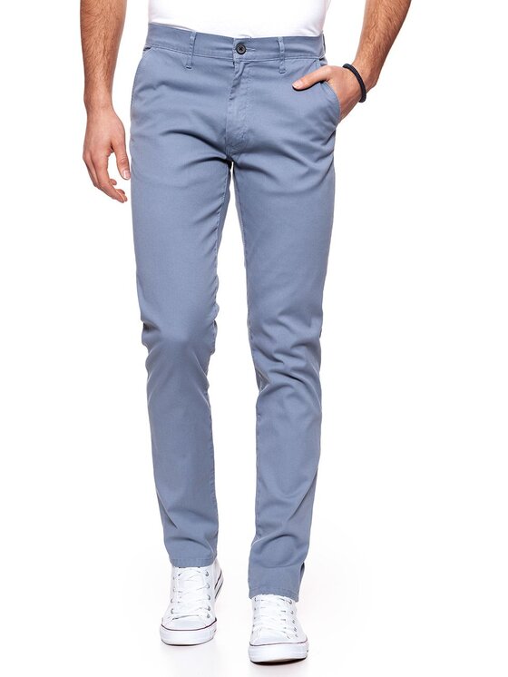 Wrangler Wrangler Pantaloni chino CHINO Blu Slim Fit