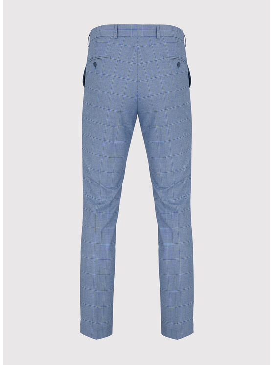 Pako Lorente Pako Lorente Spodnie garniturowe P23SF-6G-030 Niebieski Slim Fit