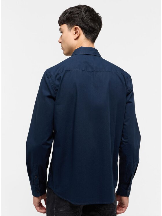Mustang Mustang Camicia CANTON Blu Regular Fit