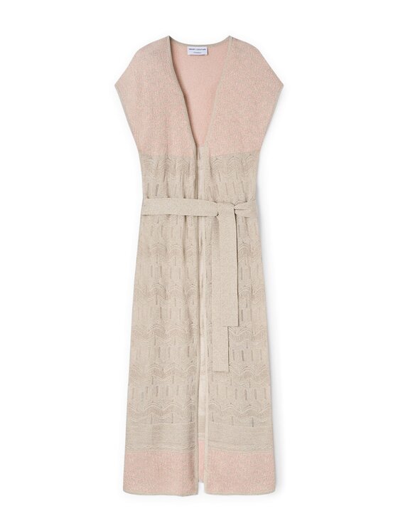 Motivi Motivi Kardigan M309W003390N0R8 Różowy Regular Fit