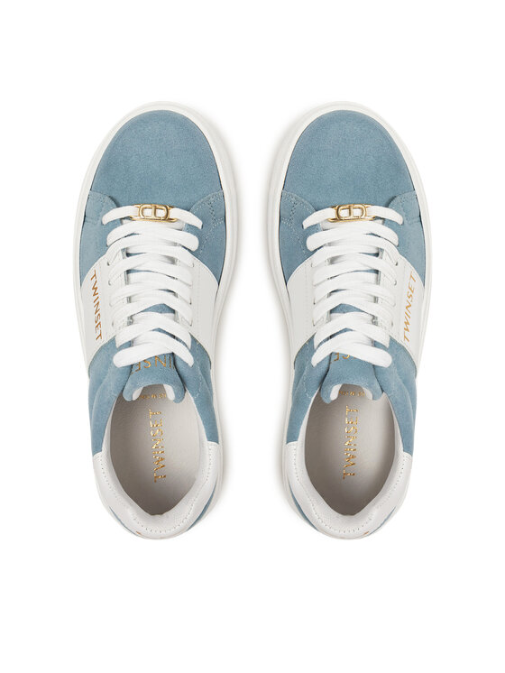 TWINSET TWINSET Sneakersy 251GCJ01C Niebieski