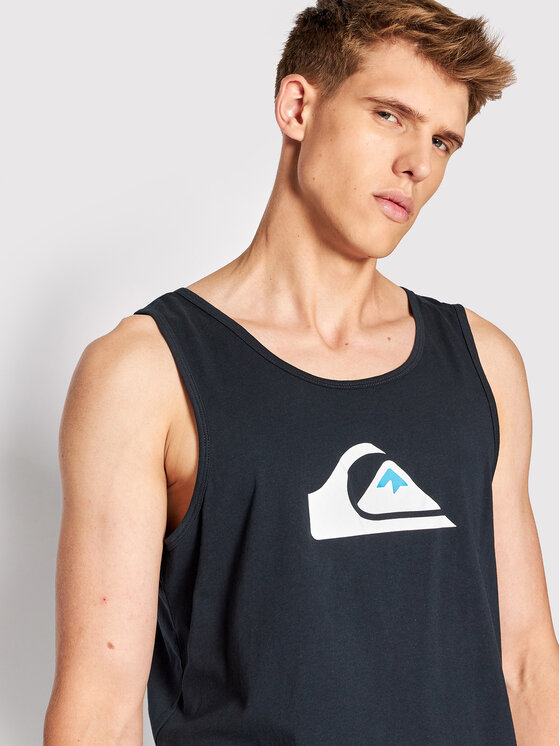 Quiksilver Tank-Top Comp Logo EQYZT06675 Schwarz Regular Fit | Modivo.de